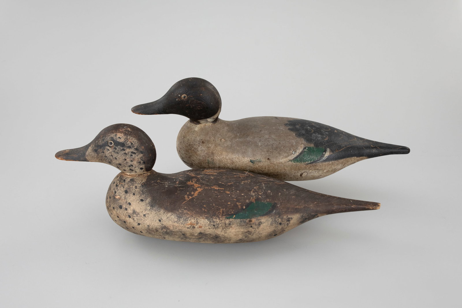 Glass-Eye Pintail Pair by the Mason Decoy Factory (1896-1924) (1 of 5)