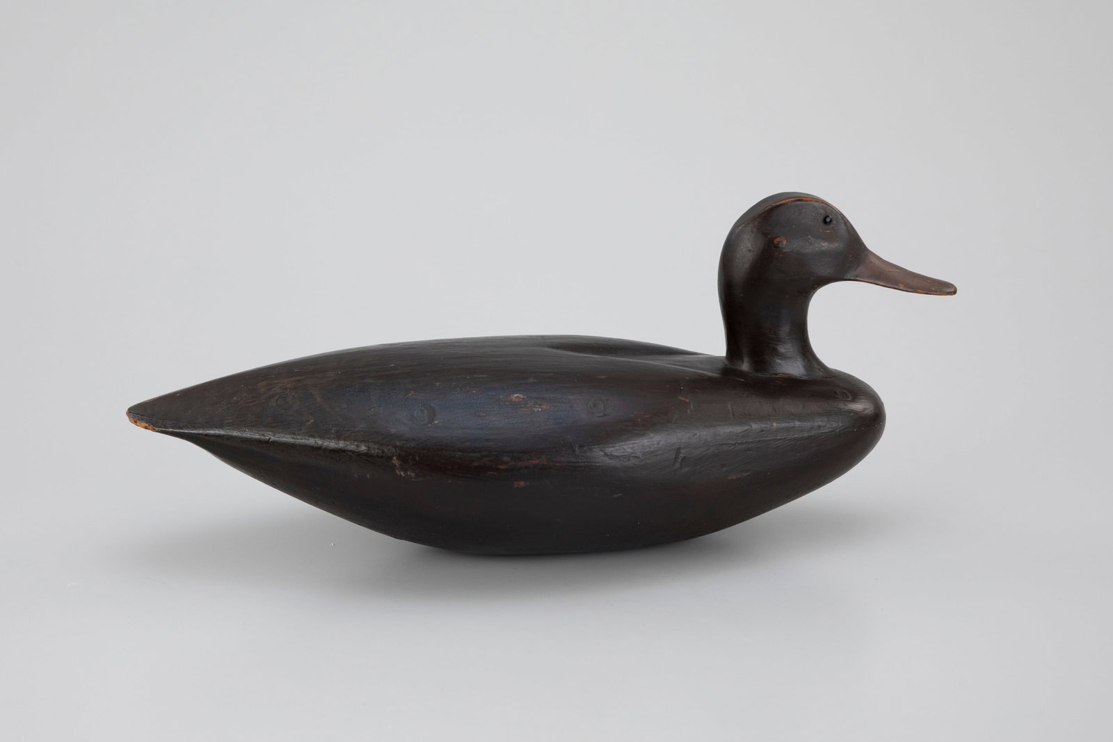 Winous Point Black Duck Decoy (1 of 5)