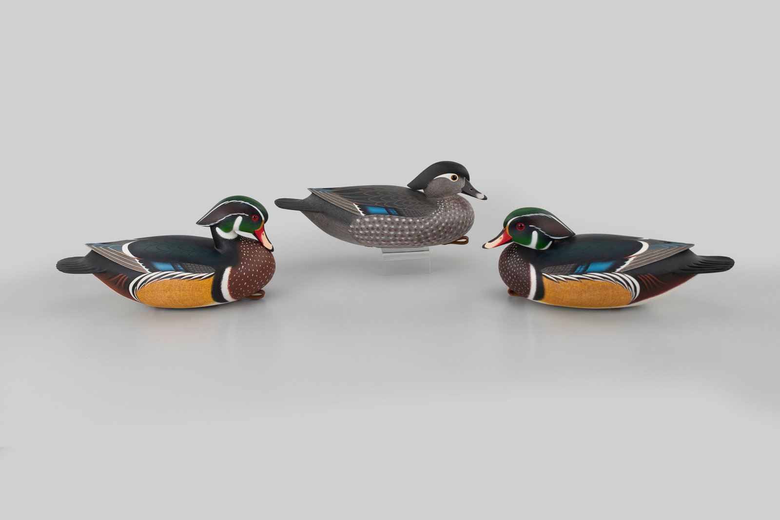 Wood Duck Trio by Frederick "Rick" Brown (1 of 5)