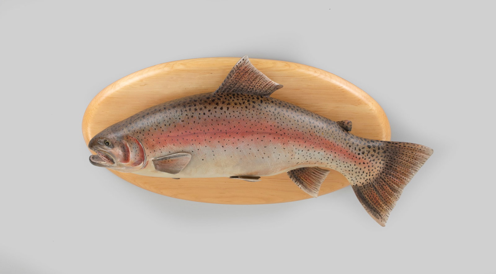 Plump Rainbow Trout by Mike Borrett (b. 1960) (1 of 5)