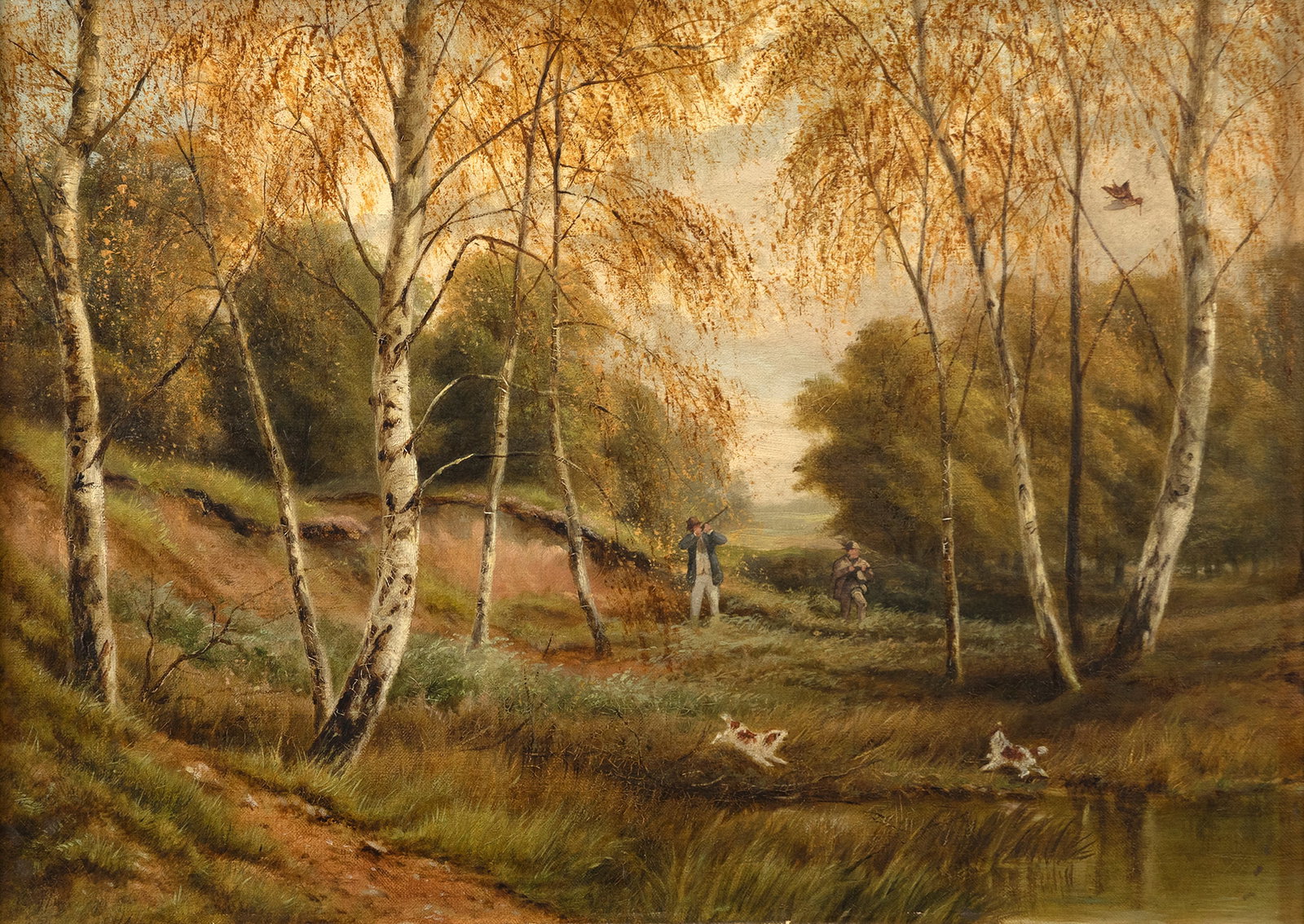 European School (19th-20th Century), Woodcock Hunting (1 of 3)
