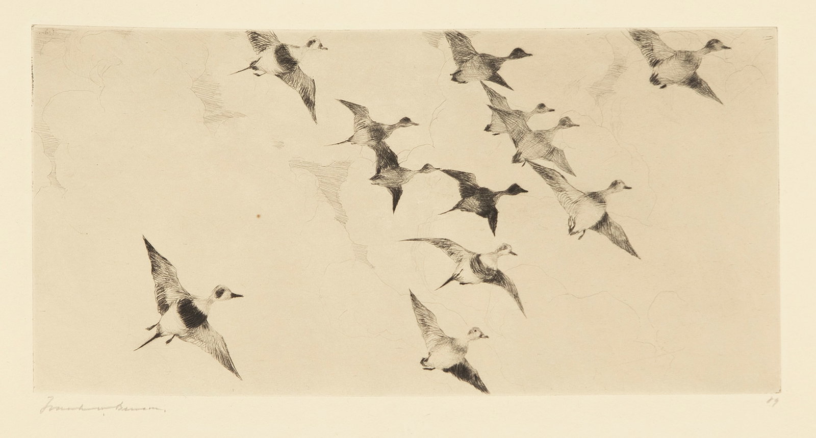 Frank W. Benson (1862-1951), Old Squaws No. 2 (1 of 3)