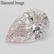 1.04 ct, Natural Color/IF, Pear cut Diamond - 2