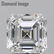 3.50 ct, Color F/VS1, Sq. Emerald cut Diamond - 2