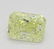 1.00 ct, Yellow/VS2, Radiant cut Diamond