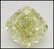 3.78 ct, Yellow/VS2, Cushion cut Diamond