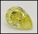 1.08 ct, Vivid Yellow/VVS2, Pear cut Diamond