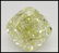 3.78 ct, Yellow/VS2, Cushion cut Diamond