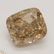 4.50 ct, Yellow Brown/VVS2, Cushion cut Diamond