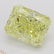 5.06 ct, Yellow/VS2, Radiant cut Diamond