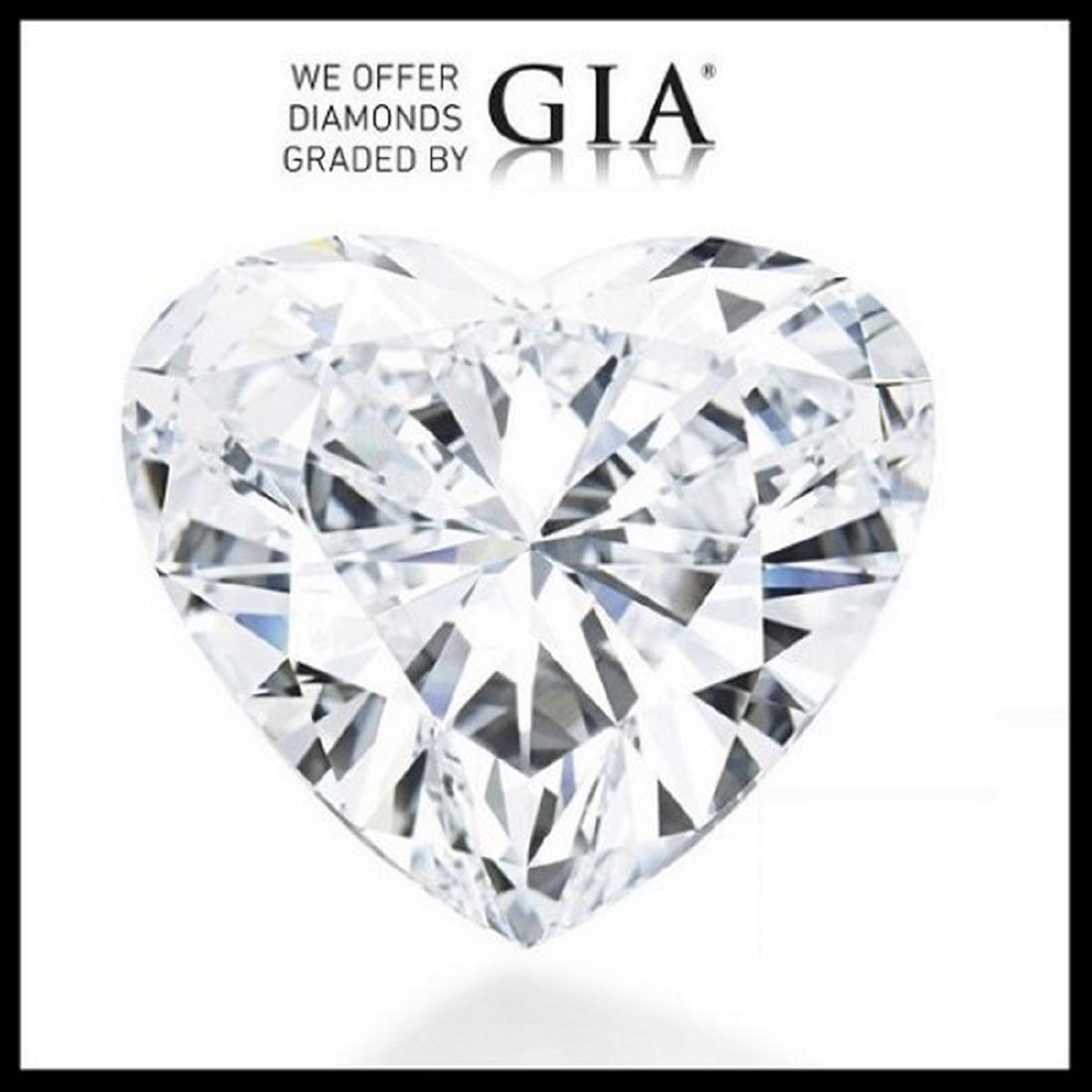 2.01 ct, Color G/VS1, Heart cut Diamond: 2.01 carat, Color G, VS1, Heart cut Diamond. 37% off Rapaport List Price. GIA Graded. Symmetry: Excellent, Polish: Excellent, Fluorescence: None. Unmounted. Appraised Value: $62,800