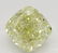 3.78 ct, Yellow/VS2, Cushion cut Diamond