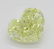 1.12 ct, Lt. Yellow/VVS1, Heart cut Diamond