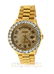 Gold Rolex Day Date Diamond Watch.