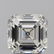 3.01 ct, Color F/VS1, Sq. Emerald cut Diamond - 2