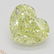 2.37 ct, Yellow/VVS2, Heart cut Diamond