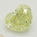 2.01 ct, Yellow/VVS2, Heart cut Diamond
