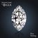 3.01 ct, Color D/VS2, Marquise cut Diamond