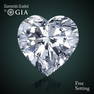 1.71 ct, Color D/IF, Heart cut Diamond