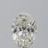 3.54 ct, Color H/VS2, Oval cut Diamond - 2