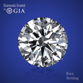 10.06 ct, Color D/VVS2, Type IIa Round cut GIA Graded Diamond
