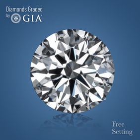 6.03 ct, Color F/VVS1, Round cut GIA Graded Diamond