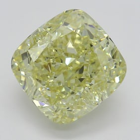 3.01 ct, Fancy Yellow/VS2, Cushion cut GIA Graded Diamond