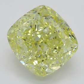 2.39 ct, Fancy Intense Yellow/VS1, Cushion cut GIA Graded Diamond