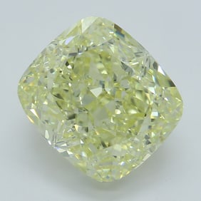 4.01 ct, Fancy Yellow/SI1, Cushion cut GIA Graded Diamond