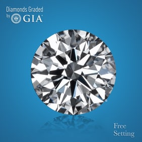 2.80 ct, Color D/VVS1, Round cut GIA Graded Diamond