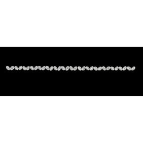 9.83 ct Oval Cut Diamond Tennis Bracelet Layout Set