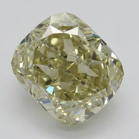 3.08 ct, Fancy Brn. Yellow/VS2, Cushion cut GIA Graded Diamond