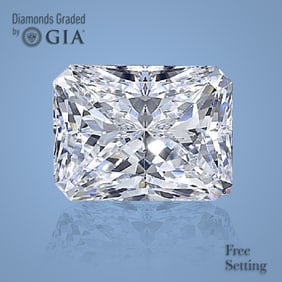 2.01 ct, Color D/VS2, Radiant cut GIA Graded Diamond