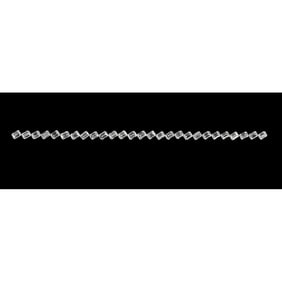 14.17 ct Emerald Cut Diamond Tennis Bracelet Layout Set