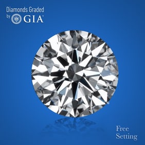 3.54 ct, Color H/IF, Round cut GIA Graded Diamond