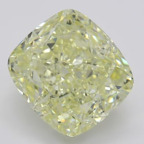 6.53 ct, Fancy Yellow/VVS2, Cushion cut GIA Graded Diamond