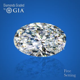 4.01 ct, Color D/VS2, Oval cut GIA Graded Diamond