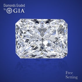2.01 ct, Color F/VS2, Radiant cut GIA Graded Diamond