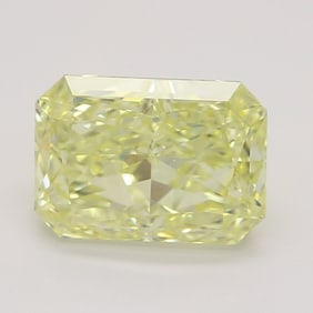 1.04 ct, Fancy Yellow/VS1, Radiant cut GIA Graded Diamond