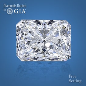 3.01 ct, Color H/VVS1, Radiant cut GIA Graded Diamond