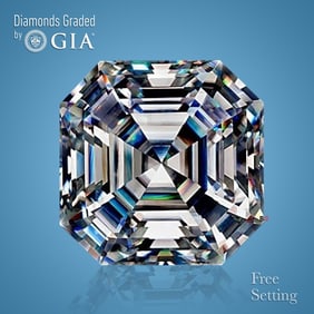 4.01 ct, Color D/IF, Sq. Emerald cut GIA Graded Diamond