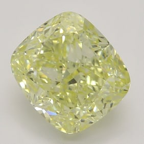 1.83 ct, Yellow/VS2, Cushion cut GIA Natural Diamond