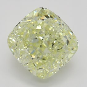 2.50 ct, Lt. Yellow/VS2, Cushion cut GIA Natural Diamond