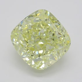 1.55 ct, Yellow/VS2, Cushion cut GIA Natural Diamond