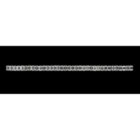 25.99 ct Emerald Cut Diamond Tennis Bracelet Layout Set