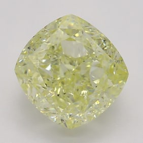 1.51 ct, Yellow/VS1, Cushion cut GIA Natural Diamond