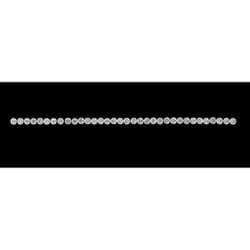 11.79 ct Round Cut Diamond Tennis Bracelet Layout Set