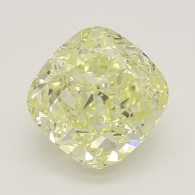 1.54 ct, Yellow/VS1, Cushion cut GIA Natural Diamond