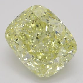 1.50 ct, Yellow/VS2, Cushion cut GIA Natural Diamond