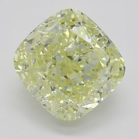 1.64 ct, Lt. Yellow/VS2, Cushion cut GIA Natural Diamond